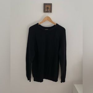 Zara Black knit sweater